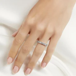 Graff Bezel Set Round Diamond Wedding Band^ Eternity Rings|For Her
