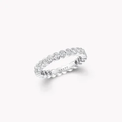 Graff Bezel Set Round Diamond Wedding Band^ Eternity Rings|For Her