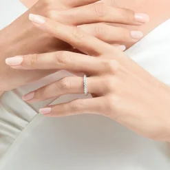 Graff Bezel Set Round Diamond Wedding Band^ Eternity Rings|For Her