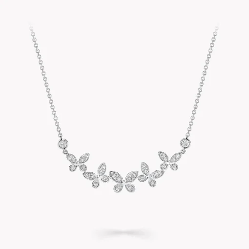 Graff Butterfly Petite Pavé Diamond Line Pendant^ Butterfly|Necklaces & Pendants