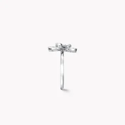 Graff Butterfly Silhouette Diamond Ring^ White Gold|Butterfly