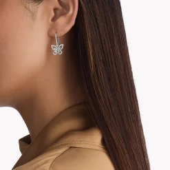 Graff Butterfly Silhouette Diamond Drop Earrings^ Butterfly|Earrings