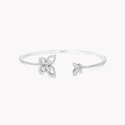 Graff Butterfly Silhouette Open Diamond Bangle^ Butterfly|Bracelets & Bangles