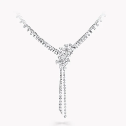 Graff Carissa Diamond Drop Necklace^ Bridal Jewelry|White Diamond