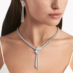 Graff Carissa Diamond Drop Necklace^ Bridal Jewelry|White Diamond