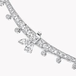 Graff Carissa Diamond Drop Necklace^ Bridal Jewelry|White Diamond