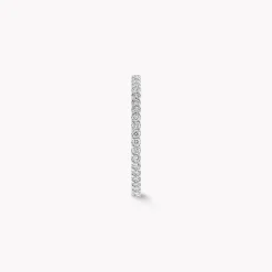 Graff Castle Set Round Diamond Wedding Band^ Eternity Rings|For Her
