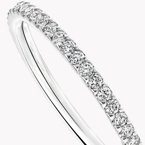 Graff Castle Set Round Diamond Wedding Band^ Eternity Rings|For Her