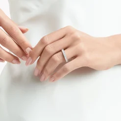 Graff Castle Set Round Diamond Wedding Band^ Eternity Rings|For Her