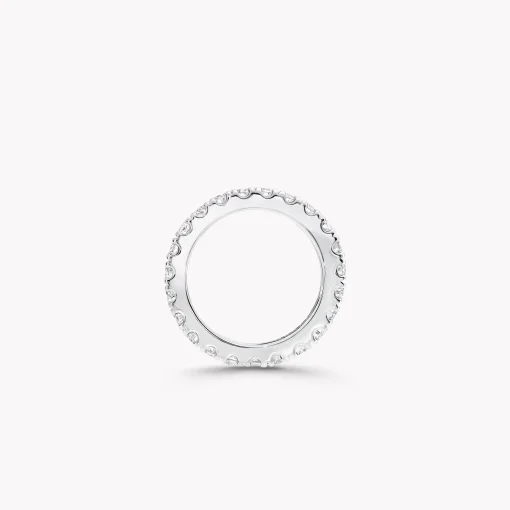 Graff Castle Set Round Diamond Wedding Band^ Eternity Rings|For Her