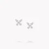 Graff Classic Butterfly Diamond Stud Earrings^ White Diamond|Butterfly