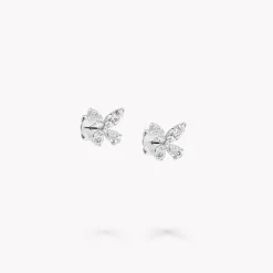 Graff Classic Butterfly Diamond Stud Earrings^ White Diamond|Butterfly