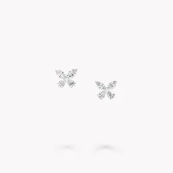 Graff Classic Butterfly Diamond Petite Stud Earrings^ White Diamond|Butterfly