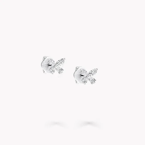 Graff Classic Butterfly Diamond Petite Stud Earrings^ White Diamond|Butterfly