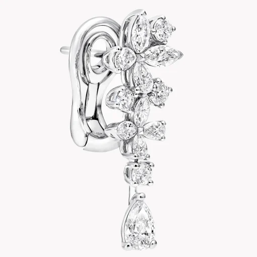 Graff Classic Butterfly Diamond Drop Earrings^ White Diamond|Butterfly