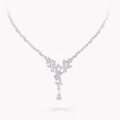 Graff Classic Butterfly Diamond Necklace^ Bridal Jewelry|White Diamond