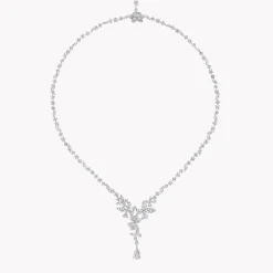 Graff Classic Butterfly Diamond Necklace^ Bridal Jewelry|White Diamond