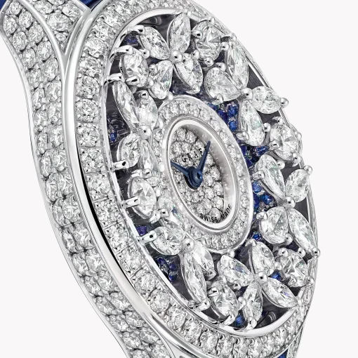 Graff Classic Butterfly Diamond and Sapphire Watch^ Watches|Sapphire
