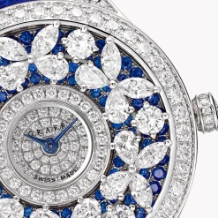 Graff Classic Butterfly Diamond and Sapphire Watch^ Watches|Sapphire