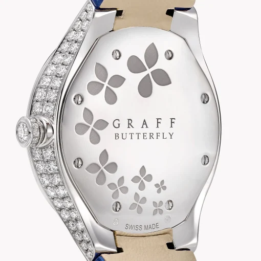 Graff Classic Butterfly Diamond and Sapphire Watch^ Watches|Sapphire