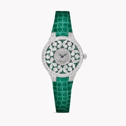 Graff Classic Butterfly Diamond and Emerald Watch^ Watches|Emerald