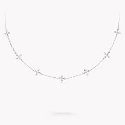 Graff Classic Butterfly Petite Diamond Necklace^ Bridal Jewelry|White Diamond