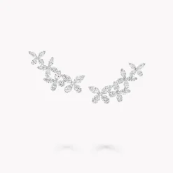 Graff Classic Butterfly Petite Diamond Ear Climber^ Bridal Jewelry|White Diamond
