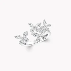 Graff Classic Butterfly Petite Diamond Ring^ White Diamond|Butterfly