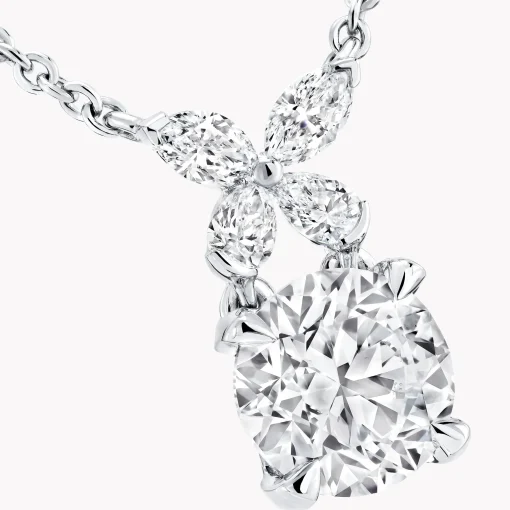 Graff Classic Butterfly Round Diamond Pendant^ White Diamond|Butterfly