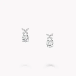 Graff Classic Butterfly Round Diamond Earrings^ Butterfly|Stud Earrings