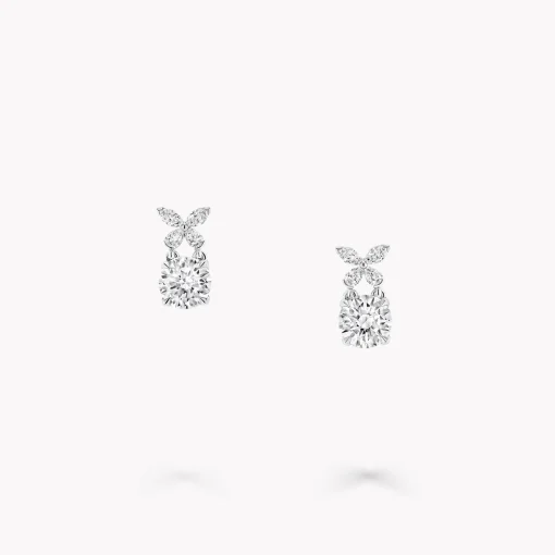 Graff Classic Butterfly Round Diamond Earrings^ Butterfly|Stud Earrings