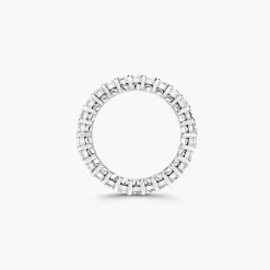 Graff Claw Set Emerald Cut Diamond Eternity Ring^ Eternity Rings|For Her