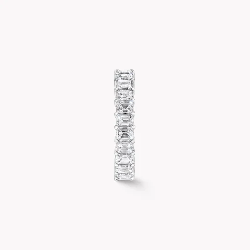 Graff Claw Set Emerald Cut Diamond Eternity Ring^ Eternity Rings|For Her