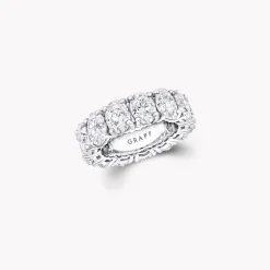Graff Claw Set Oval Diamond Eternity Ring^ Eternity Rings|For Her