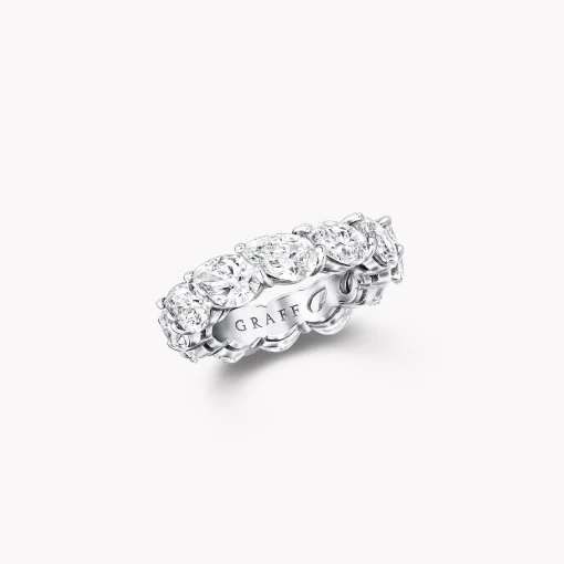 Graff Claw Set Pear Shape Diamond Eternity Ring^ Eternity Rings|For Her