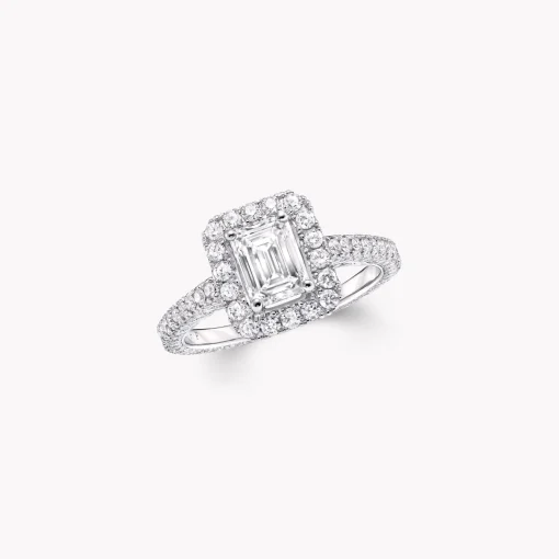 Graff Constellation Emerald Cut Diamond Engagement Ring^ Emerald|Constellation