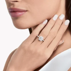 Graff Constellation Emerald Cut Diamond Engagement Ring^ Emerald|Constellation