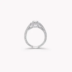 Graff Constellation Emerald Cut Diamond Engagement Ring^ Emerald|Constellation