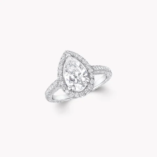 Graff Constellation Pear Shape Diamond Engagement Ring^ Pear|Constellation