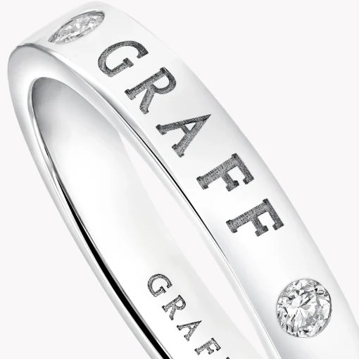 Graff D Shape Wedding Band^ Couples’ Rings