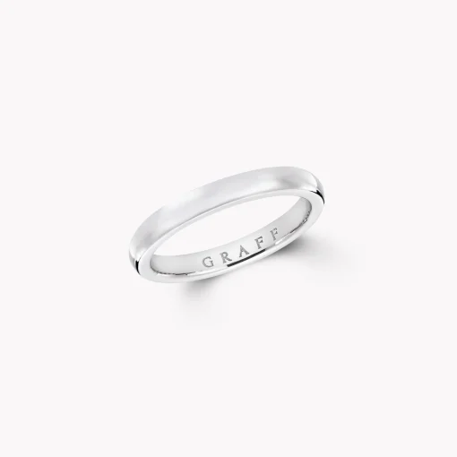 Graff D Shape Wedding Band^ Couples’ Rings