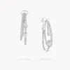 Graff Duet Diamond Double Hoop Earrings^ Bridal Jewelry|Earrings