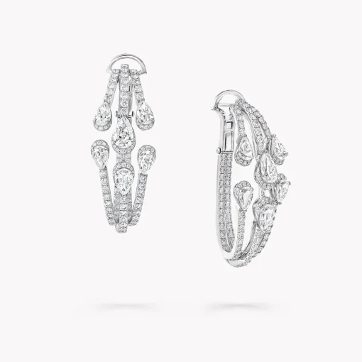 Graff Duet Diamond Triple Hoop Earrings^ Earrings