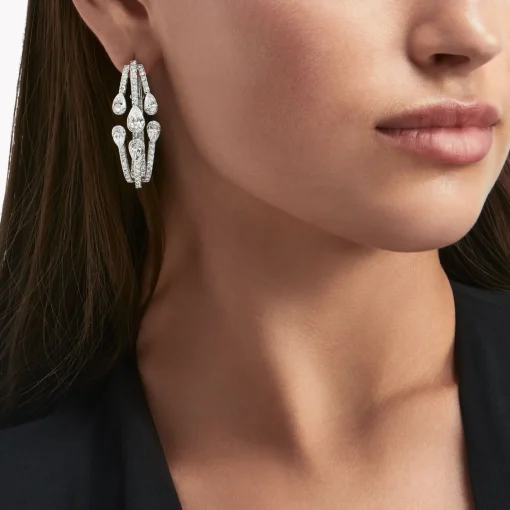Graff Duet Diamond Triple Hoop Earrings^ Earrings