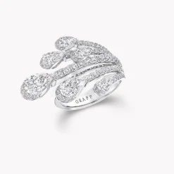 Graff Duet Pear Shape Diamond Ring^ Rings