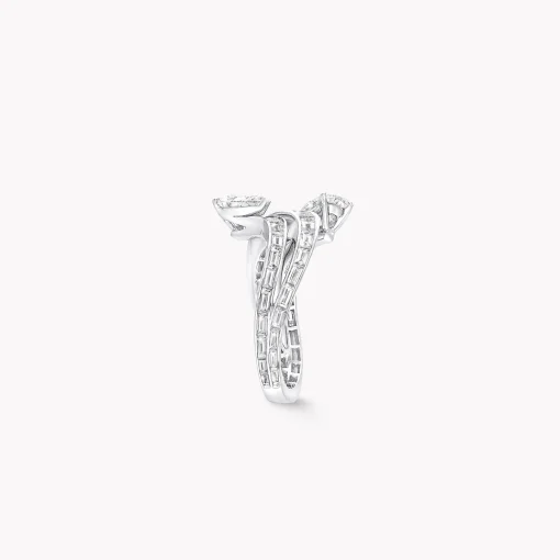 Graff Duet Triple Row Diamond Ring^ Rings