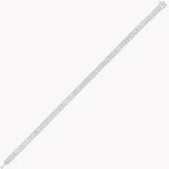 Graff Emerald Cut Diamond Line Bracelet^ White Diamond|Bridal Jewelry