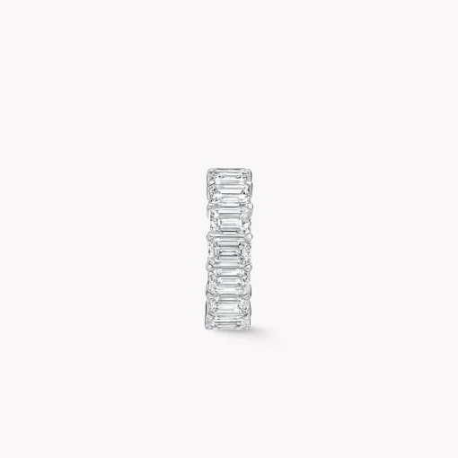 Graff Emerald Cut Diamond Wedding Band^ Eternity Rings|For Her