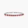 Graff Emerald Cut Ruby and Diamond Bracelet^ Ruby|Classic Graff