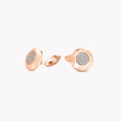 Graff Faceted Diamond Cufflinks^ Men's Jewelry